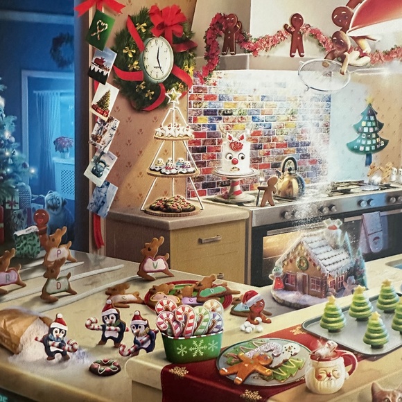 NIB Ravensburger Christmas Puzzle Merry Mischief 1000 Piece - Picture 8 of 11
